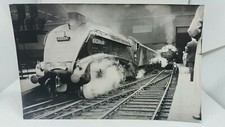 Vintage Photo Kings Cross Railway Station 60034 Down Talisman & 61366 Steam Loco
