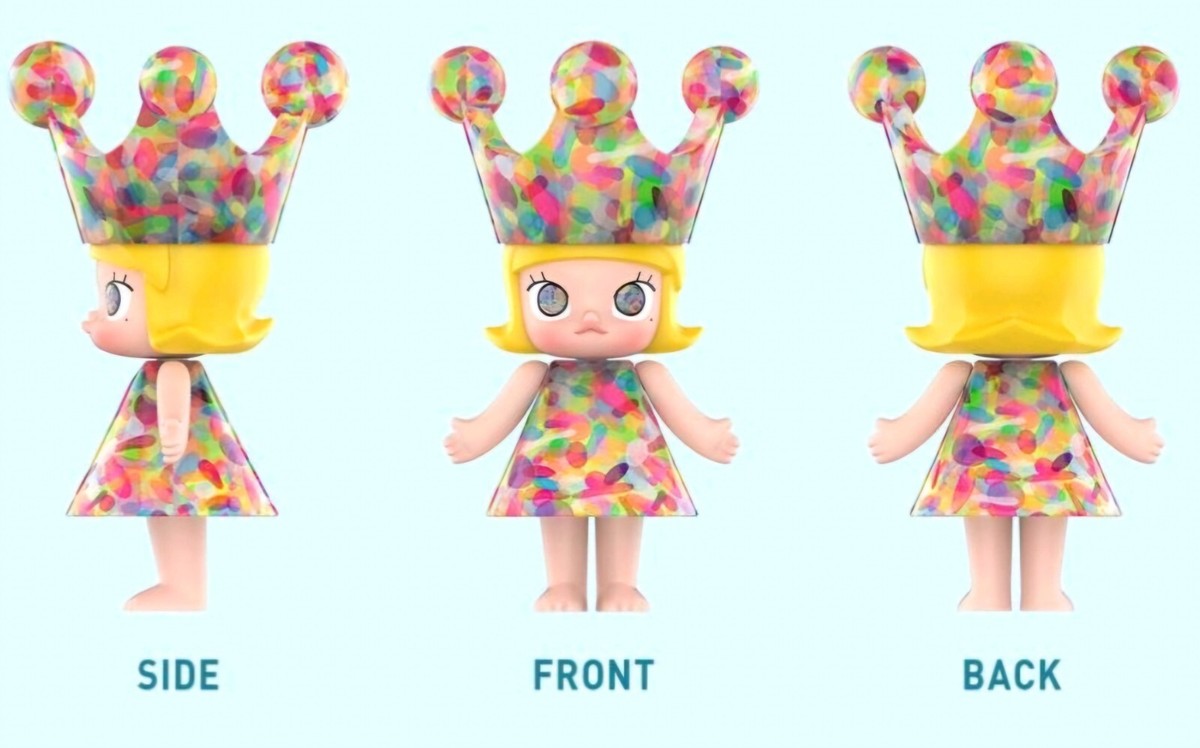 その他 MEGA  MOLLY 1000% Huang Yuxing MEGA ROYAL MOLLY 1000% Huang Yuxing-Bubbles - POP MART