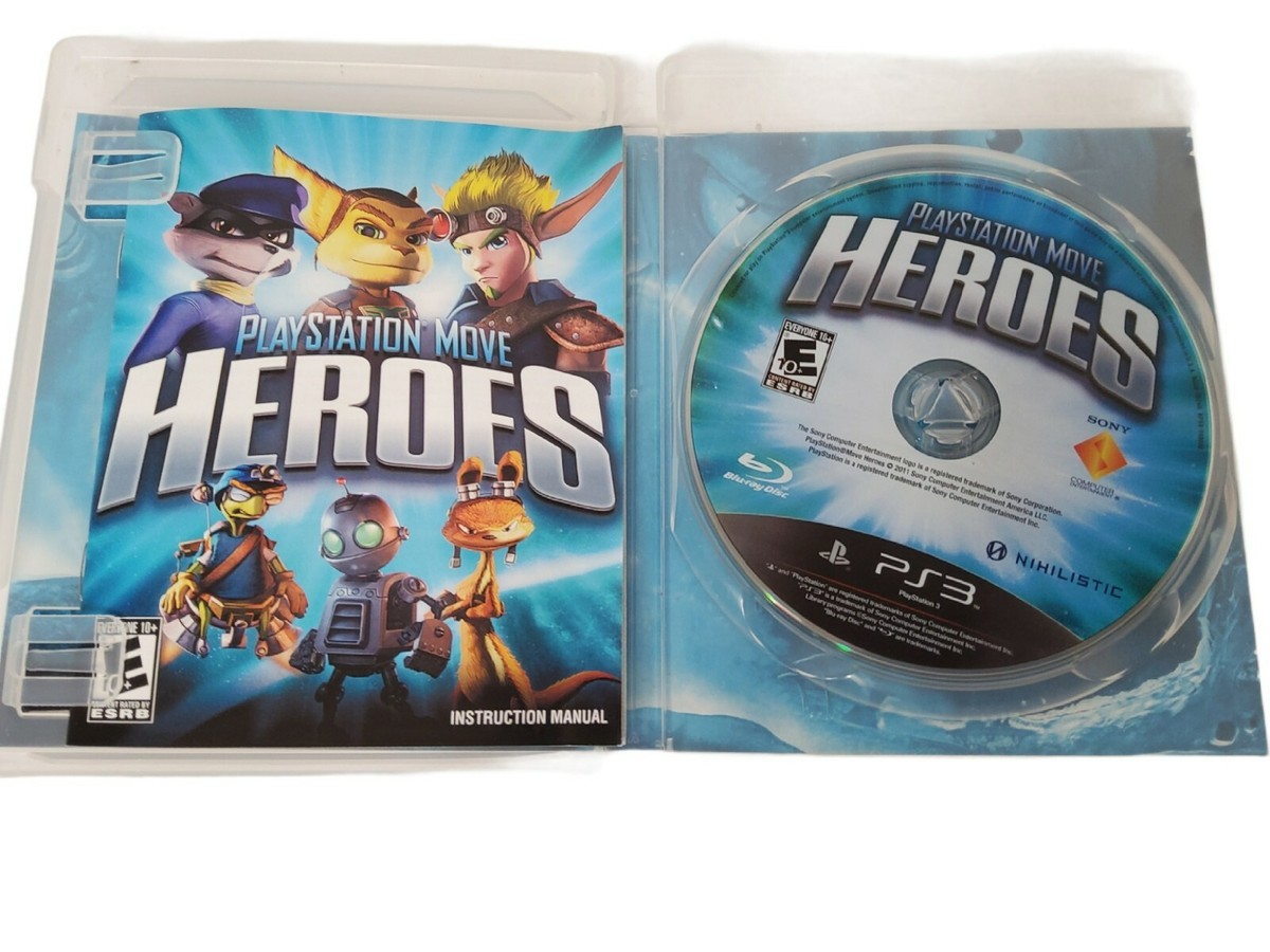 PS-3 Playstation Move Heroes Game With Booklet. | eBay