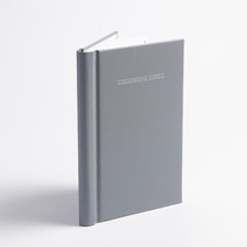 Telephone Address Book A-Z Index Hard Back Cover A5 Address Spiral Bound  