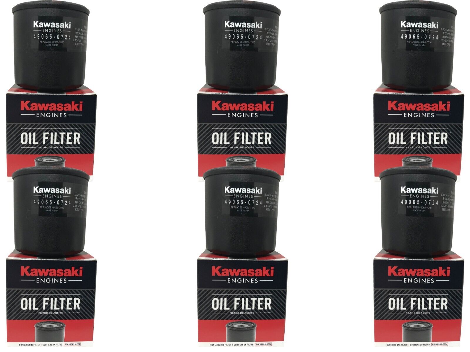 Kawasaki 49065-0724 High Quality OEM Oil Filter