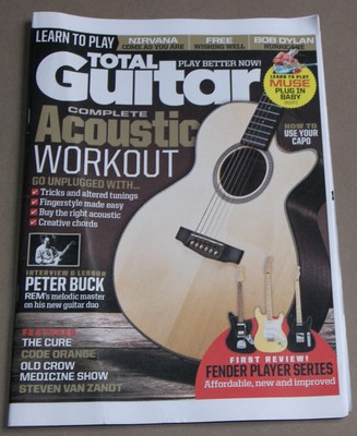 Total Guitar Complete Acoustic Workout Mag UK Buy More Song Books Pay P&P on 1