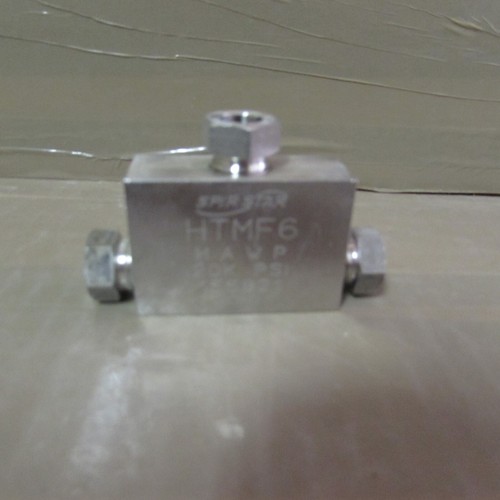 SPIR STAR HTMF6 20K PSI MAWP, 3/8" TEE FITTING, NEW NOT IN THE BOX! MAKE OFFER!