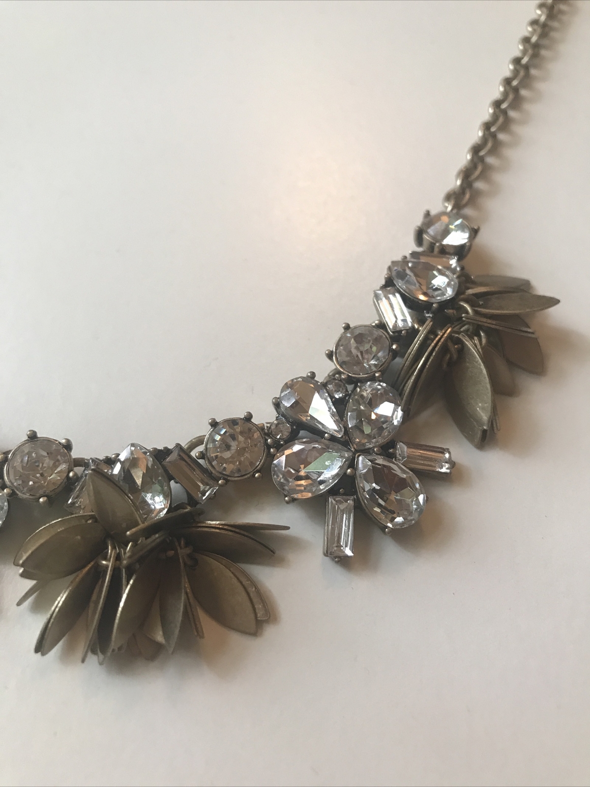 J.CREW EUC BOUTIQUE CRYSTALS STATEMENT NECKLACE - image 5