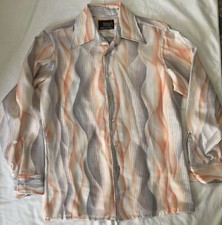 Vintage Man Manhattan Size M Disco Collar