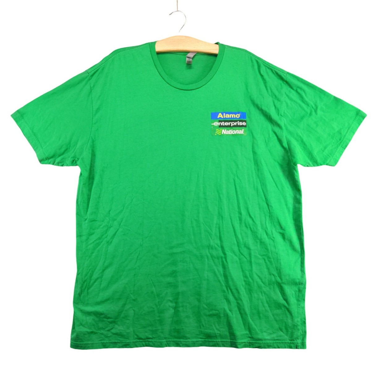Alamo Enterprise National Rent a Car T Shirt Mens 3XL Green 100
