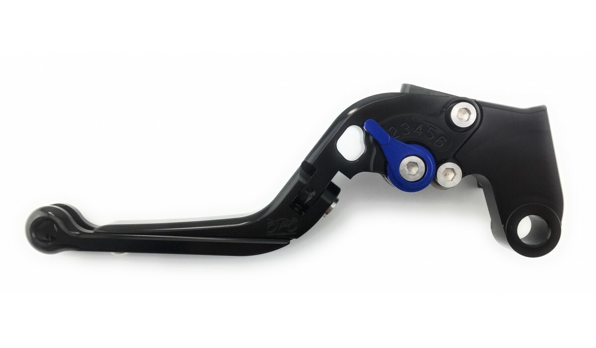 Leviers de commande repliables pour BMW R1200GS Adventure, pack voyage noir bleu - 3
