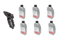 Auto Trans Filter w/ 6 Automatic Transmission Fluid FEBI for AUDI A4 A4 BASE