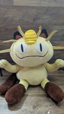 Vintage Pokemon Meowth Jumbo Plush 1999 17  Rare Authentic Nintendo Hasbro Tomy