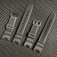 Rubber Silicone Watch Band Straps Sports Waterproof Mens Fit Casio SGW-100 21mm