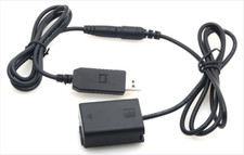NP-FW50 DC Coupler Power Dummy Battery Pack for SONY A7 A7R A7S A6300 Series New
