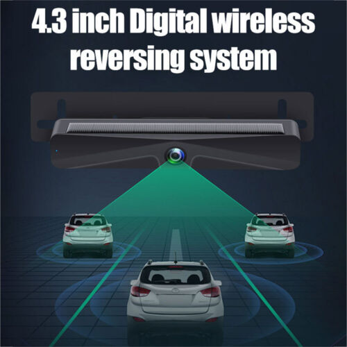 4.3" Solar-Powered Wireless Reversing License Plate Camera Kit - Night Vision AU - Picture 4 of 10