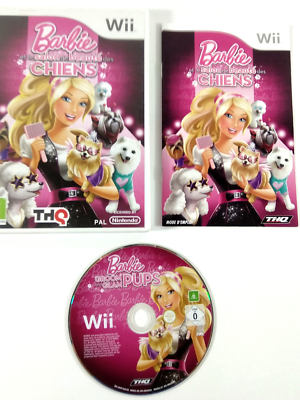 Barbie Et Le Salon De Beauté Des Chiens Sur Wii – Neuf Sous Blister – VF