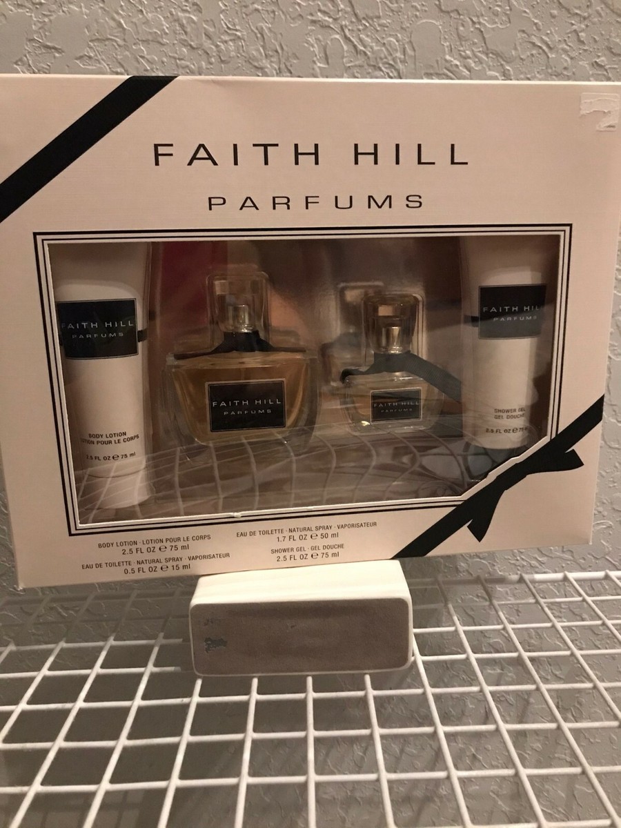 ハンドケア・ハンドクリーム NINE WEST body lotion FAITH HILL shower Faith Hill Parfums Perfume 1.0 Oz Spray Gift Set Body Lotion