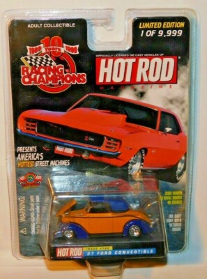RACING CHAMPIONS HOT ROD COLLECTIBLES 1937 FORD CONVERTIBLE | eBay