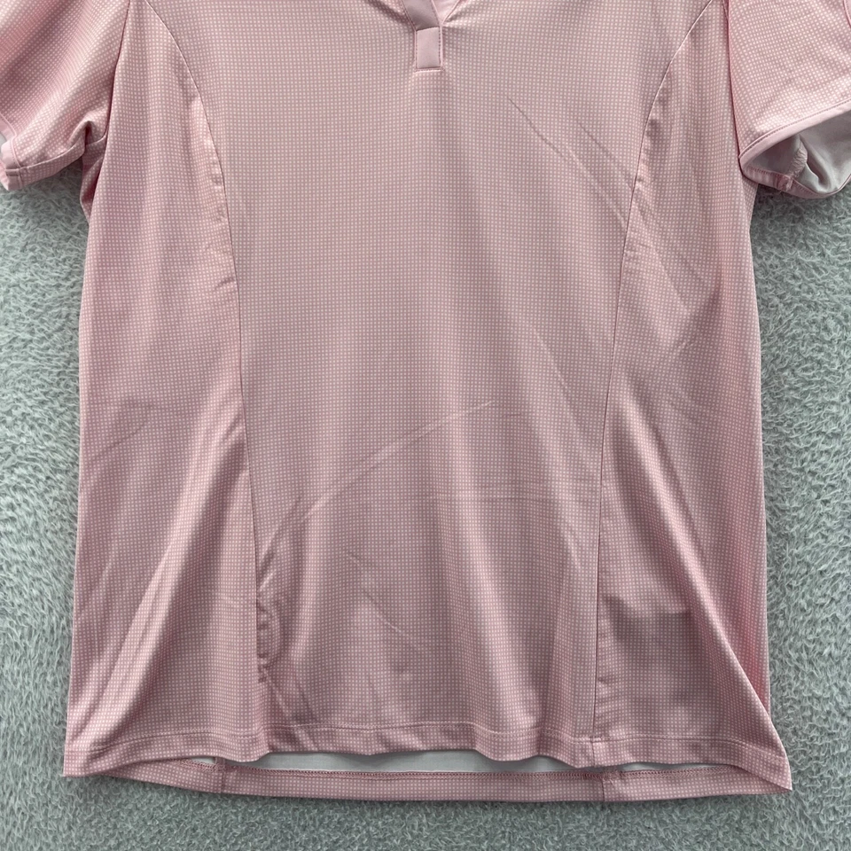Camisa Polo Callaway Para Mujer Talla Mediana Rosa Madera Tecnología Torneo Atlético Golf Foto 2 de 4