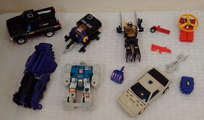 Vintage G1 Transformers 1980s Toy Parts Lot M.A.S.K. Robolink Devastator Fist