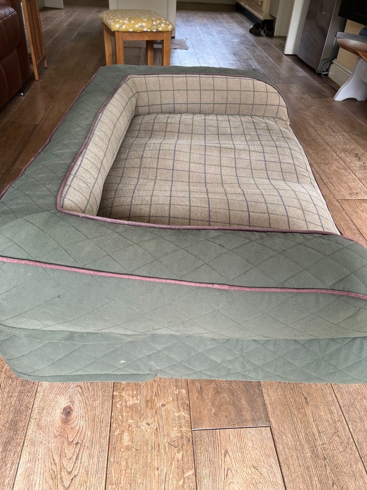 Barclay Orthopedic Olive Green Dog Bed Large eBay