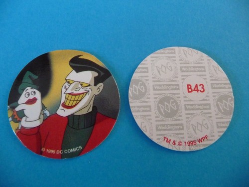 WPF Waddingtons Pog Batman Pogs select #'s required - Picture 34 of 50