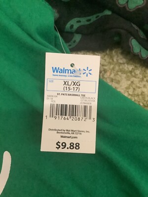 NWT Wound Up Junior XL Lucky St Patrick's Day Shirt | eBay