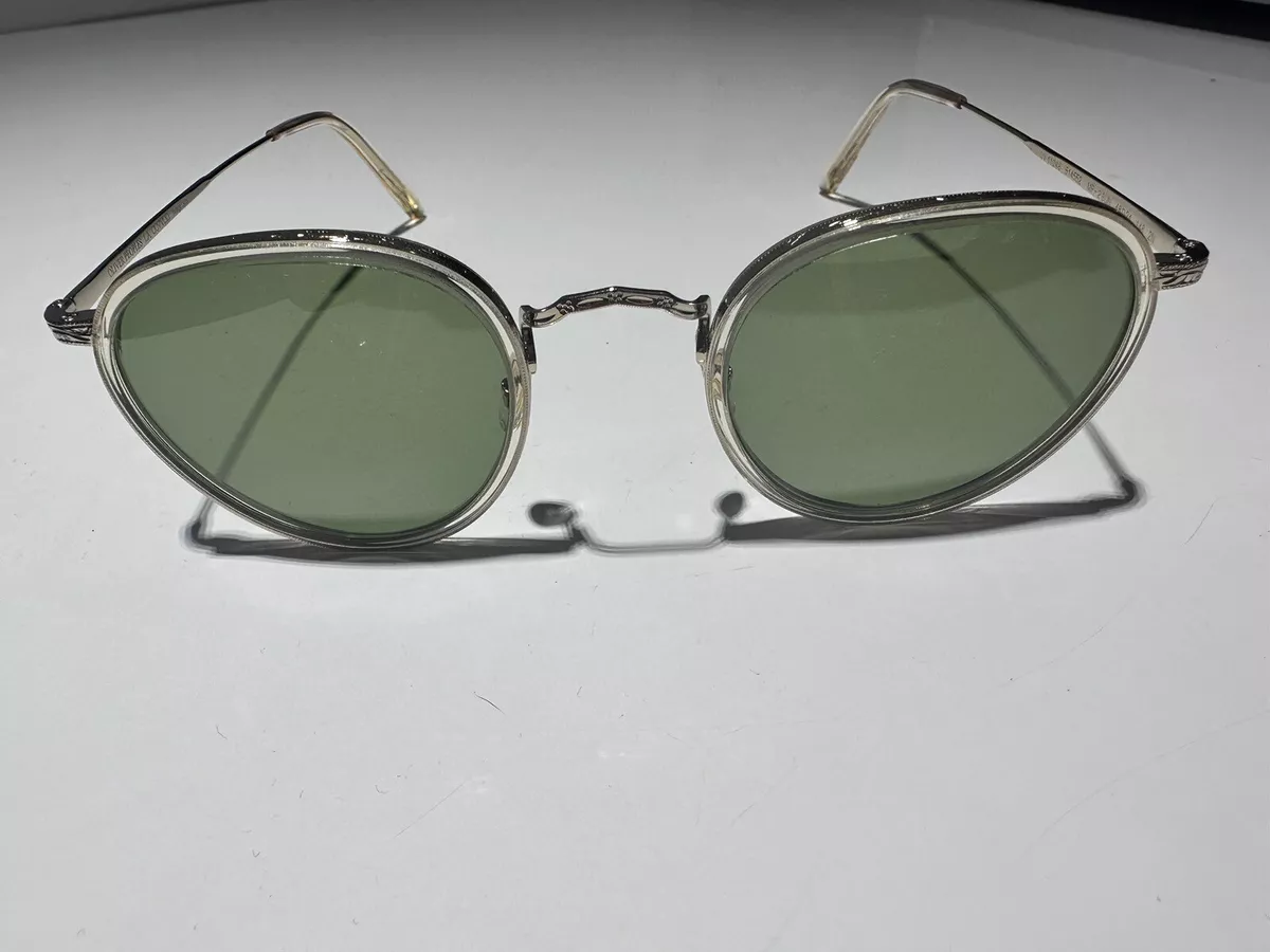 Oliver Peoples OV1104S MP-2 Sun 514552 Sunglasses Gold 48-24-148 Made In  Italy