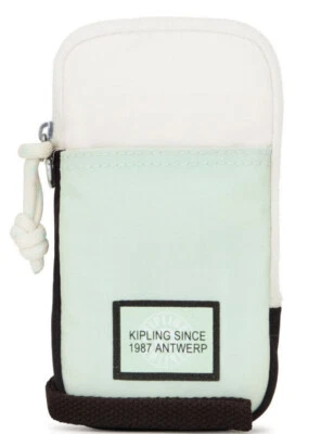 50 % RABATT UVP Kipling Clark Freisprecheinrichtung Tasche mit abnehmbarem Schlüsselband Valley schwarz C