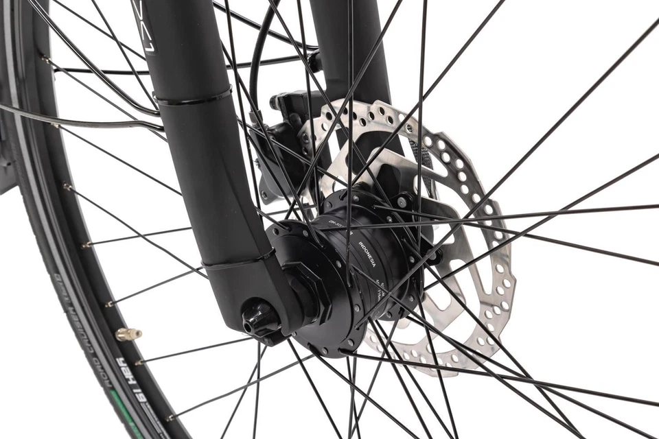 28 Zoll Alu Fahrrad Gates Riemenantrieb Shimano 7 Gang Nexus Scheibenbremse grün - Bild 3 von 4