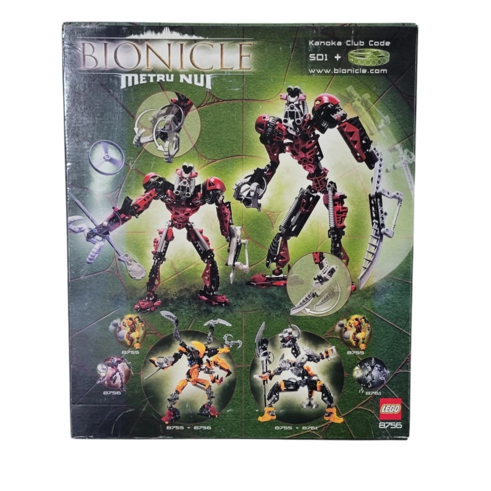 LEGO Bionicle Sidorak 8756 2005 nuevo en caja juego nuevo Foto 2 de 4