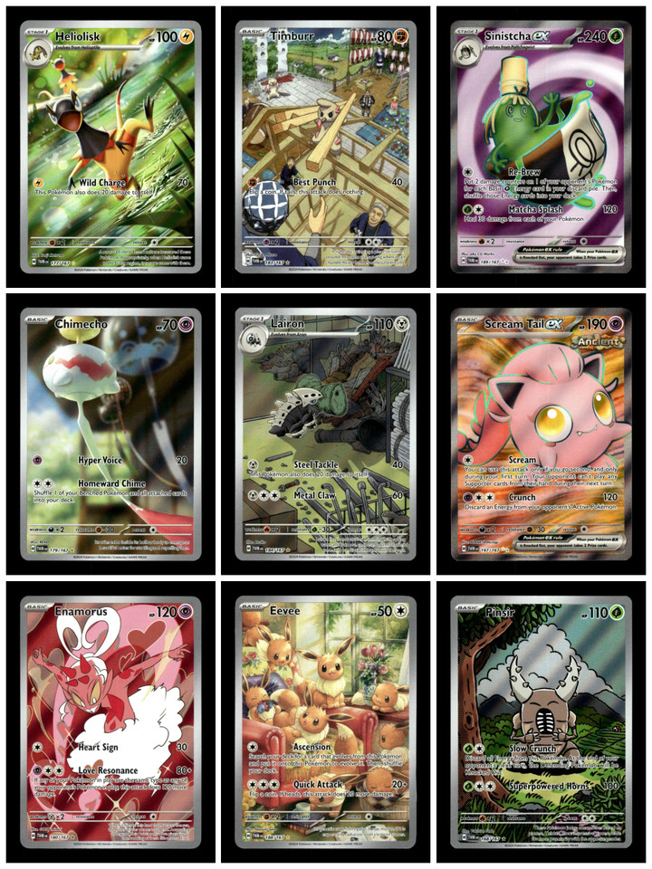 Pokemon TCG Twilight Masquerade - Choose Your Card - Reverse Holo, Rare, EX - NM