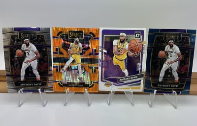 Anthony Davis Lot (4) Panini, Select, Optic, Los Angeles Lakers, NBA