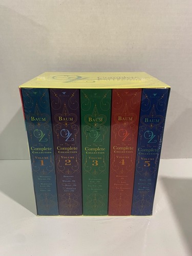 OZ by Frank Baum Complete Paperback Collection NEW SEALED 5 Volume Gift Box Set