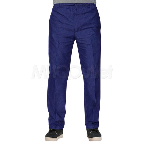 Herren elastische Taille Arbeit Freizeit Rugby Hose Hose Smart Rugby Hose - Bild 4 von 7