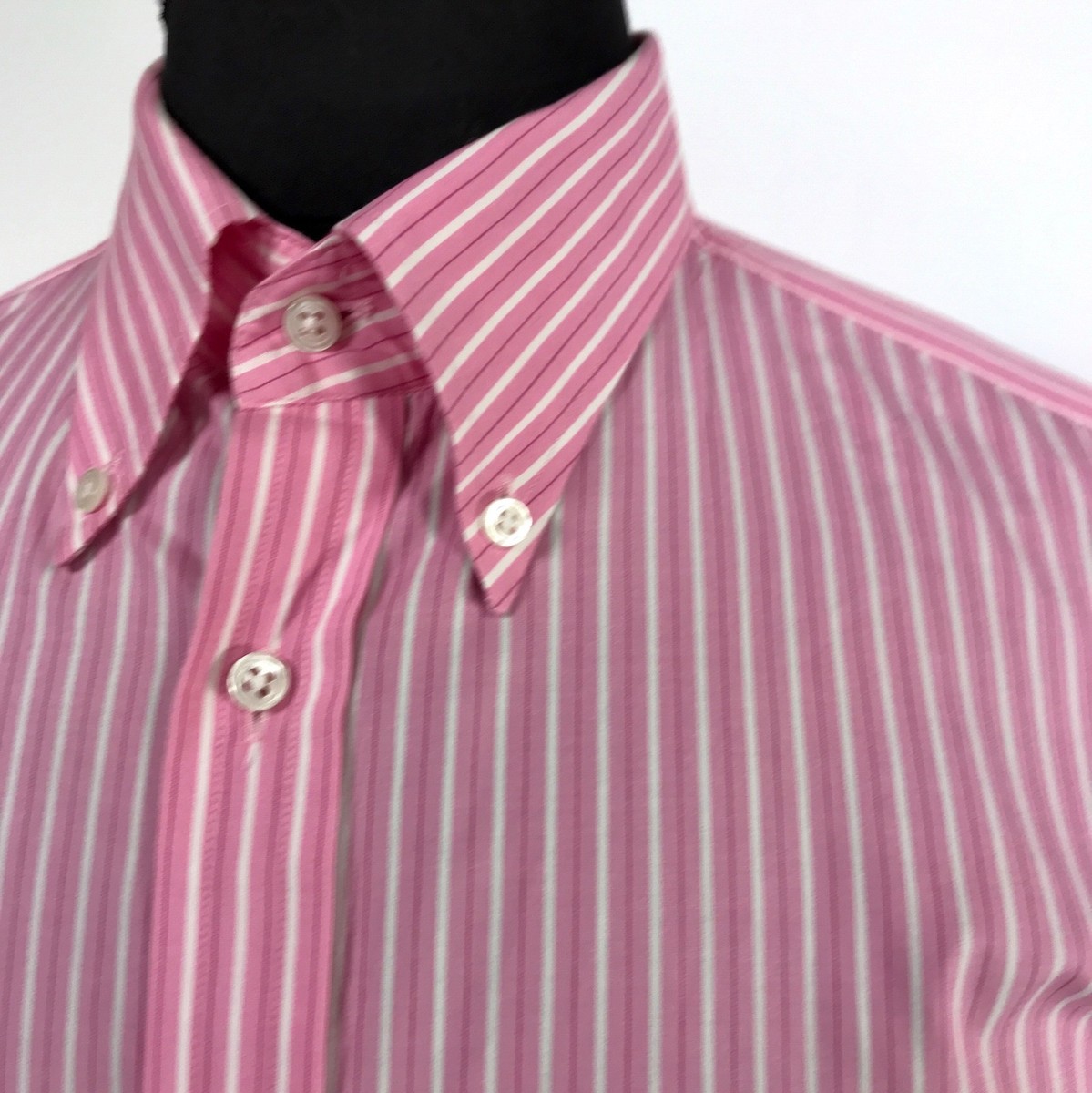 【フランス製】OLD ENGLAND Pink Stripe Shirts フランス製】OLD ENGLAND Pink Stripe Shirts il_fullxfull
