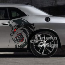 Gorilla King Kong Hood Side Decal Car Truck Vehicle Graphic Boat Tailgate Pickup