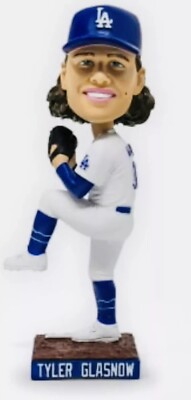 TYLER GLASNOW ボブルヘッドフィギュア LA DODGERS Los Angeles Dodgers Tyler Glasnow Bobblehead 2024 SGA New | eBay