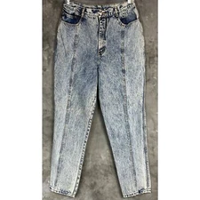 Vintage PS Gitano Women's High Rise Acid Wash Jeans sz 16 L (14596)