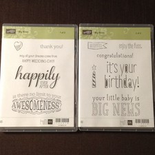 Stampin' Up Big News stamp set