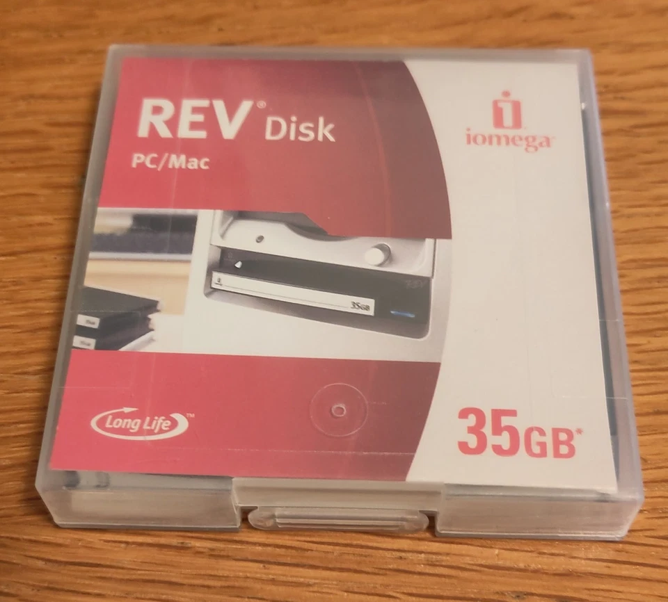 iomega REV 35GB Removable Hard Drive Cartridge - Image 2 of 2