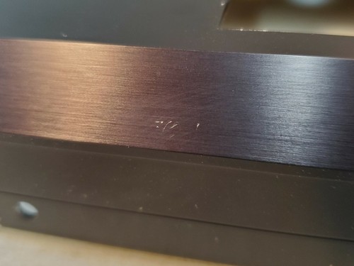 Yamaha RX-V3000 AV Receiver Front Fascia Face Plate and Control Door in Black - Picture 10 of 12