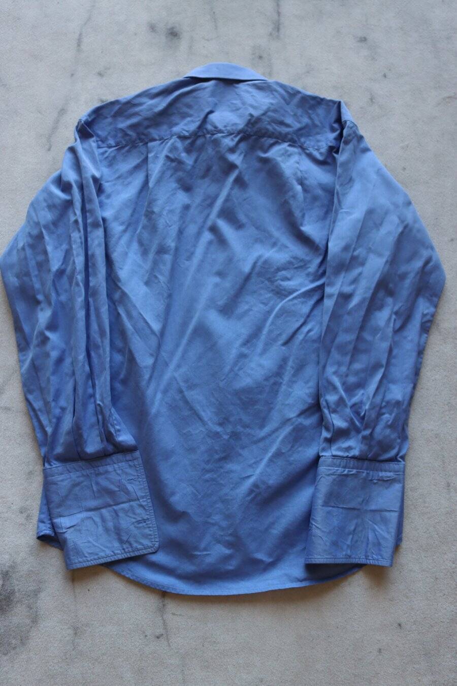 Ermenegildo Zegna Dress Mens Shirt 15.5 39 Blue Italy | eBay