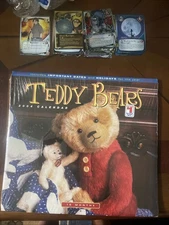Vintage 2000s Teddy Bears calendar Rare Mint unopened 16 month calendar 