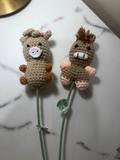 NWT Crochet Highland Cow Pick