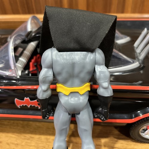 2013 Mattel Batman 1966 Classic TV Series Batmobile (18") Incl 6" Batman Figure - Picture 3 of 12