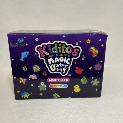 Kiditos Magic Water Elf Toy Kit MWET-20N 20 Magic Gels Ages 3+ NEW