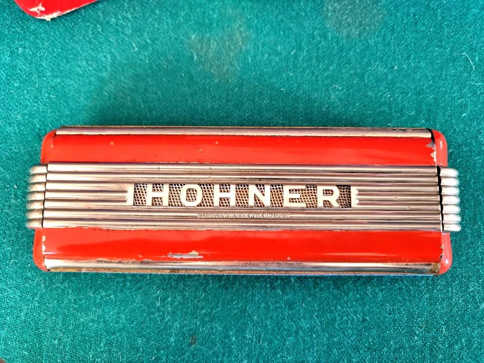 Armónica Hohner Echo Elite Art Deco Años 30 De Colección En Caja Original - HALLAZGO RARO Foto 3 de 4