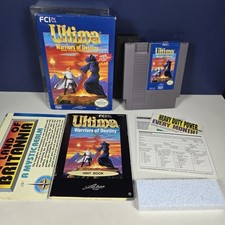 Ultima Warriors Of Destiny Nintendo NES Complete in Box CIB, Reg, Map, Hint Book