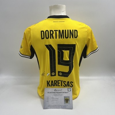 Borussia Dortmund Trikot Konstantinos Karetsas signiert BVB Puma neu S