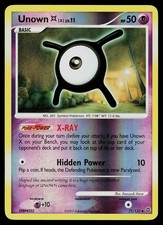 Pokemon Card - Unown [X] Secret Wonders 71/132 Uncommon Reverse Holo on eBay