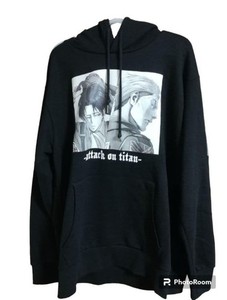 Attack On Titan Collaboration Parka Black Levi Erwin Men Don Quijote JPN Limited