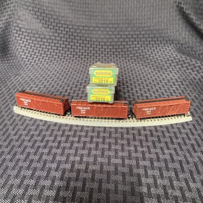 N Scale Minitrix 3218 ''The Katy'' M-K-T 47150 Cattle Stock Car